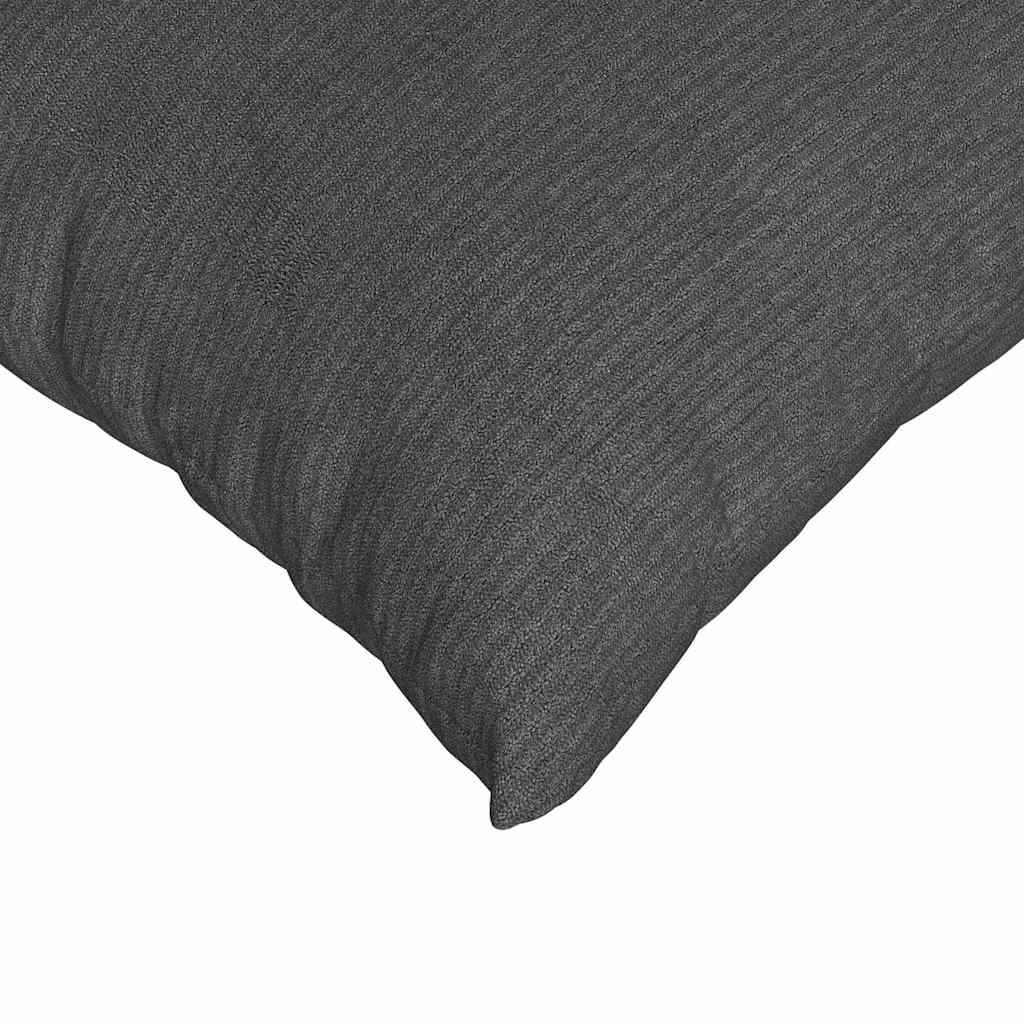 Moderne Cord Zierkissen im Set für Sofa und Bett mit Reißverschluss 70 x 50 cm