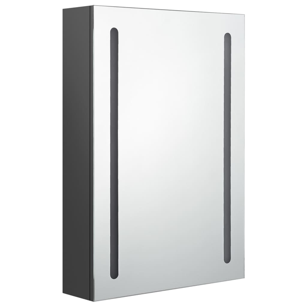 LED-Bad-Spiegelschrank - Badezimmerschrank - Spiegel - Wandschrank - 50x13x70cm