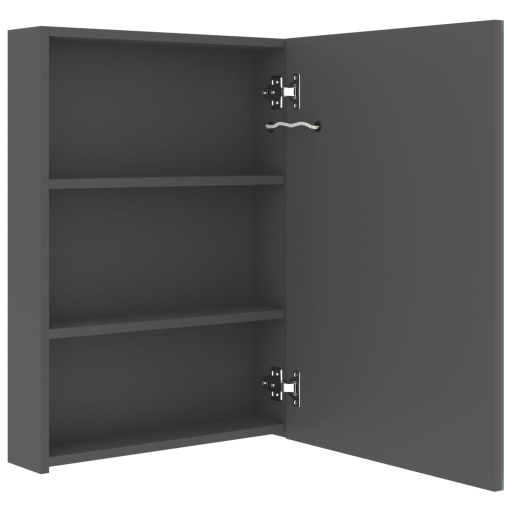 LED-Bad-Spiegelschrank - Badezimmerschrank - Spiegel - Wandschrank - 50x13x70cm