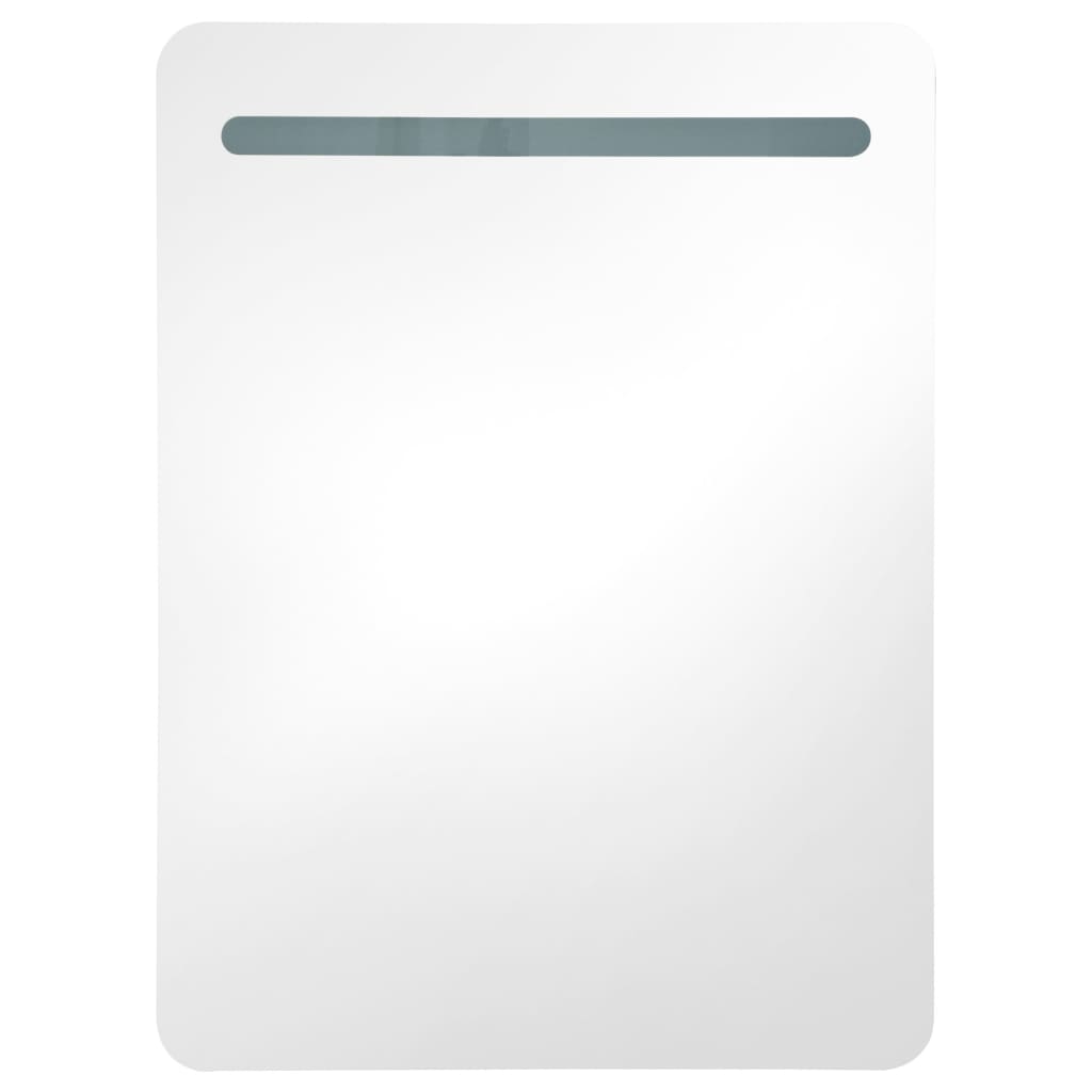 LED-Spiegelschrank fürs Bad - Spiegel - Badezimmer - Badspiegel - 60x11x80cm