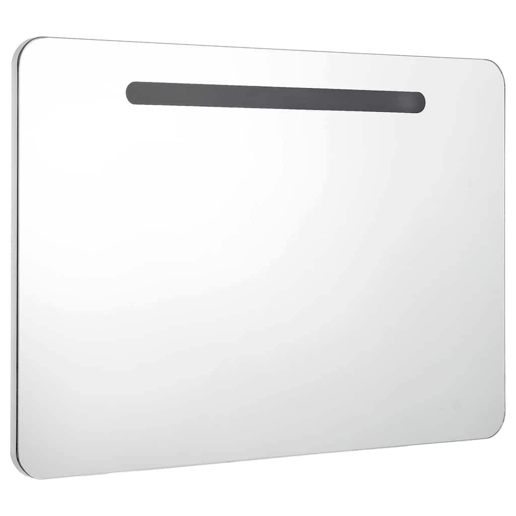 Badezimmer - LED-Spiegelschrank fürs Bad - Spiegel -Badspiegel - 80x9,5x55cm