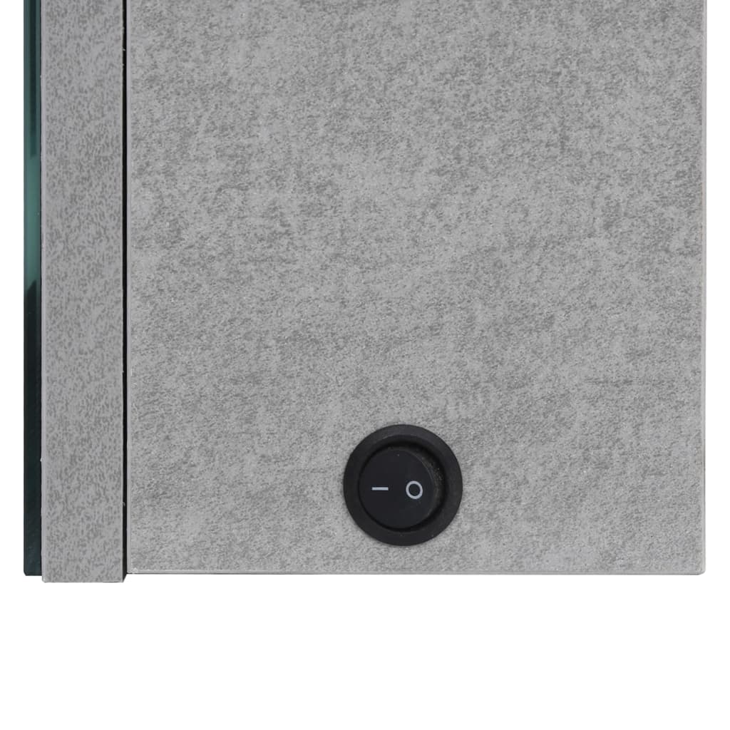LED-Spiegelschrank fürs Bad - 3-türig - Badezimmer-Spiegel - 89 x 14 x 62 cm