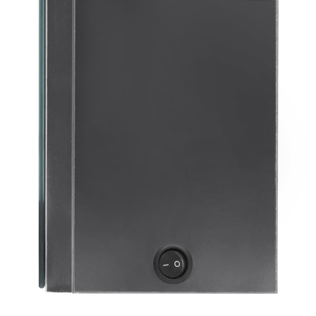 LED-Bad-Spiegelschrank - Wandschrank - Schminkspiegel - Gästebad - 50x14x70cm