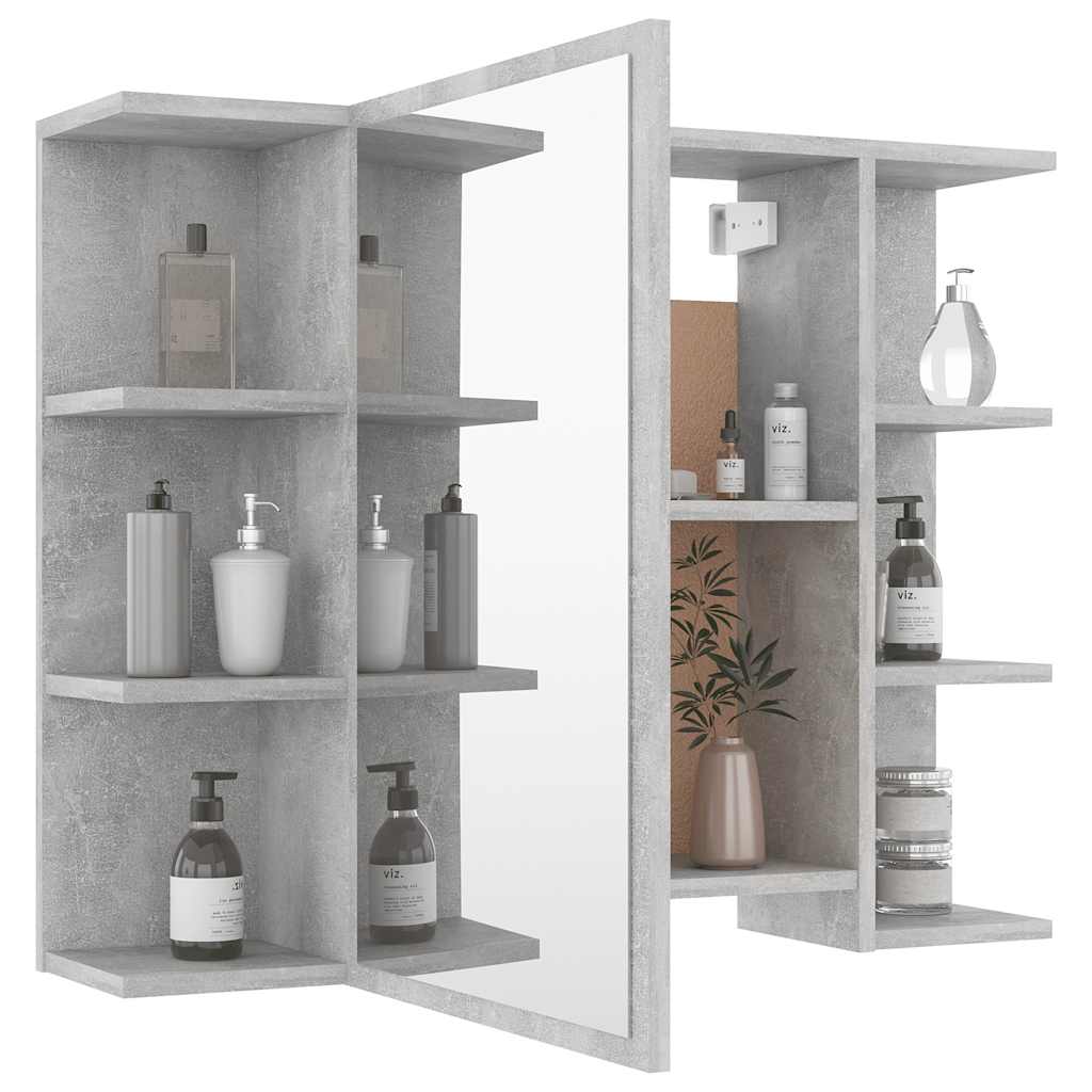 Badezimmer - Spiegelschrank - Spiegel - Schminkspiegel - Gästebad - 80x20,5x64cm