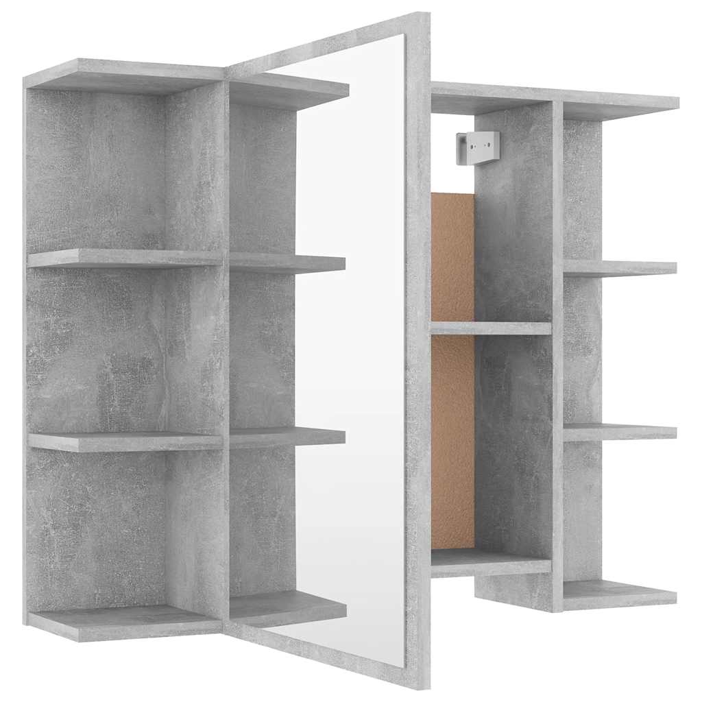 Badezimmer - Spiegelschrank - Spiegel - Schminkspiegel - Gästebad - 80x20,5x64cm