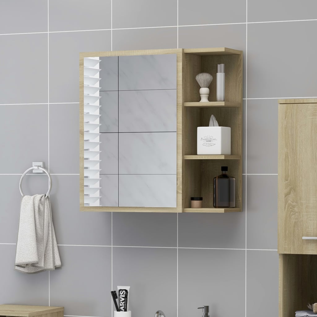 Bad-Spiegelschrank Spiegelschrank - Spiegel - Schminkspiegel - Gästebad - WC