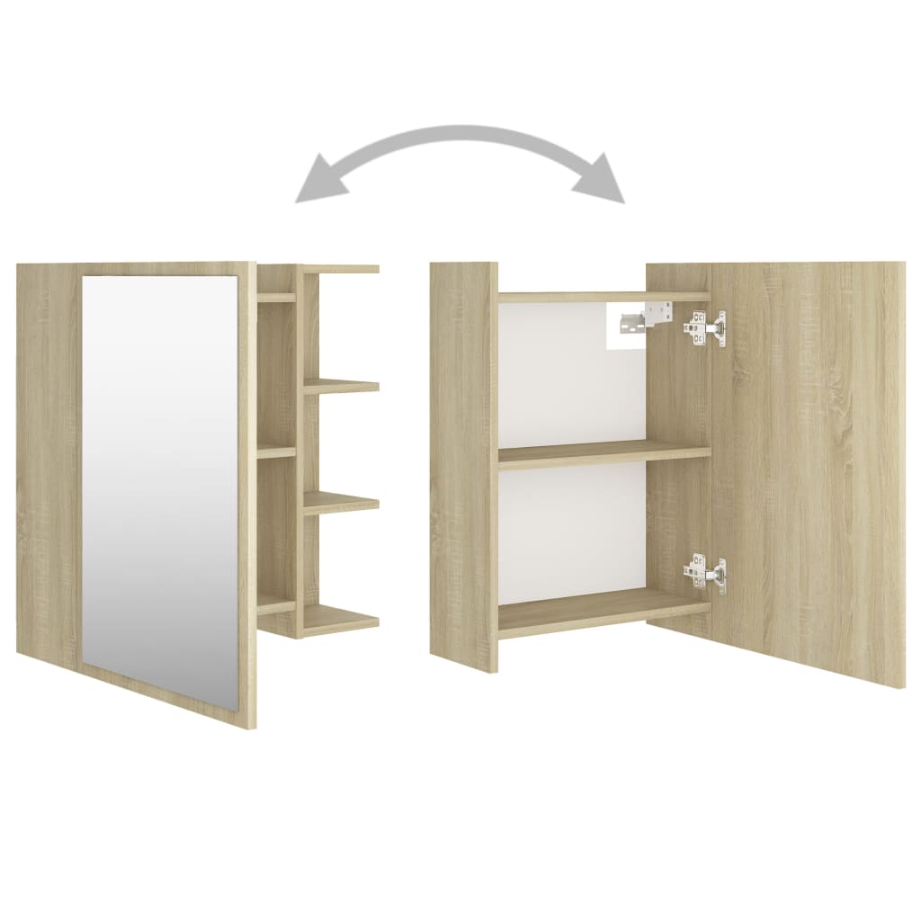Bad-Spiegelschrank Spiegelschrank - Spiegel - Schminkspiegel - Gästebad - WC