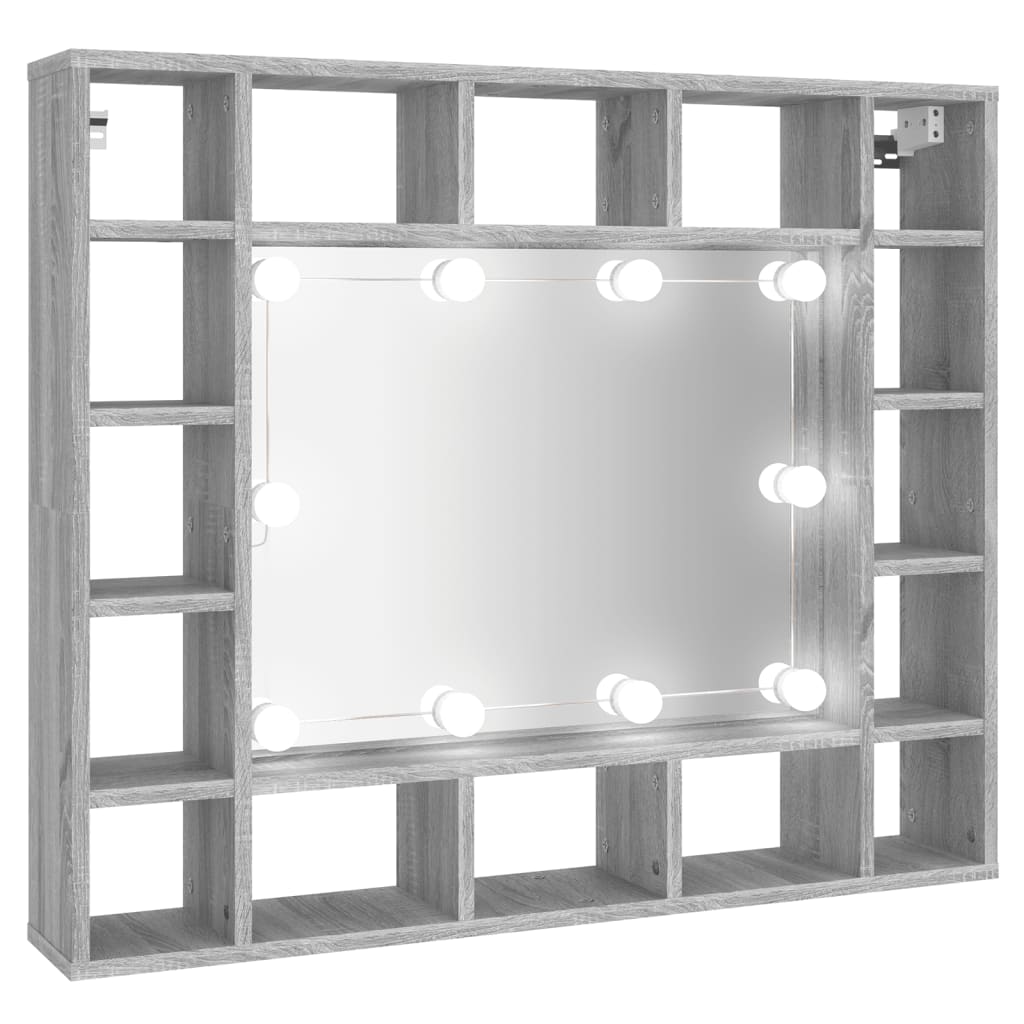 Schminkspiegel - Kosmetikspiegel - Beautyspiegel mit LED-Beleuchtung und Ablagen