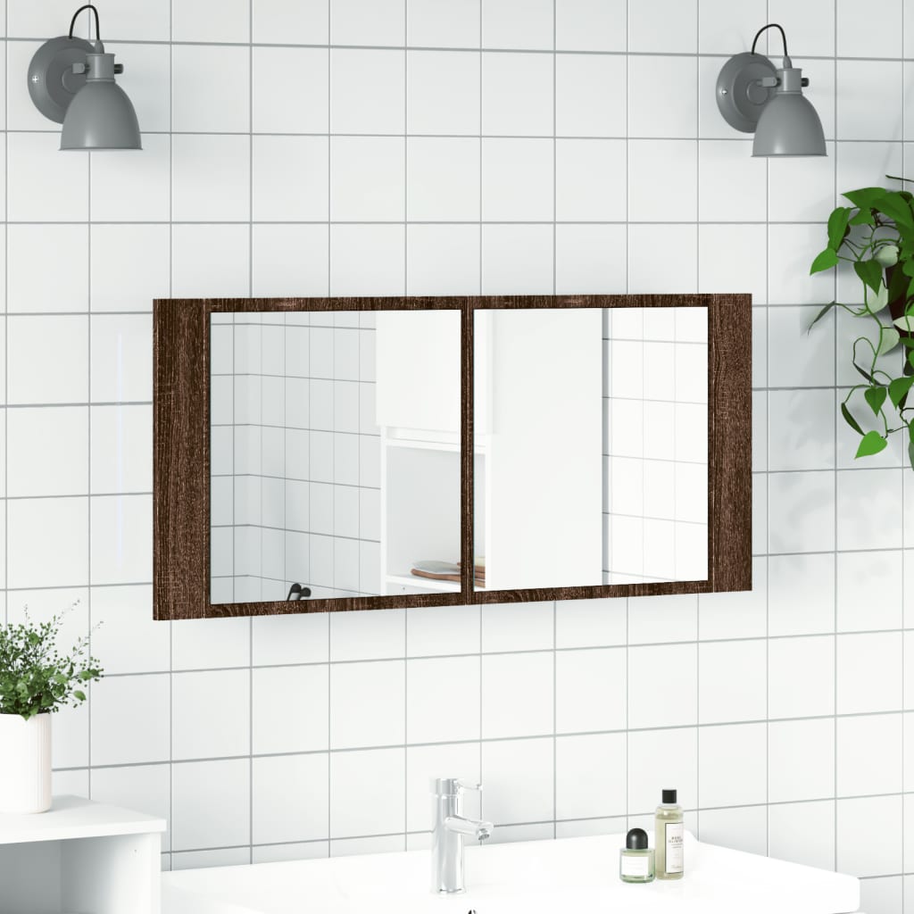 LED-Badspiegel - Spiegel - Rasierspiegel - Schminkspiegel - Badezimmer-Spiegel
