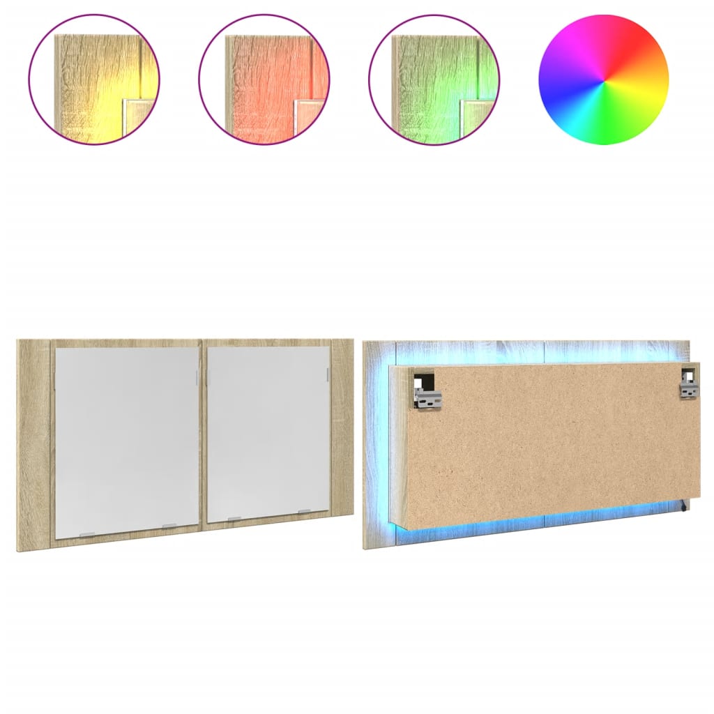LED-Badspiegel - Spiegel - Rasierspiegel - Schminkspiegel - Badezimmer-Spiegel