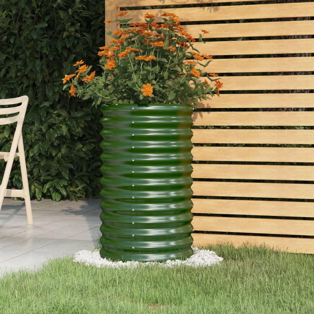 Blumenbeet - Kräuterbeet - Garten-Hochbeet - Pflanzkasten - Blumenkübel - Rund