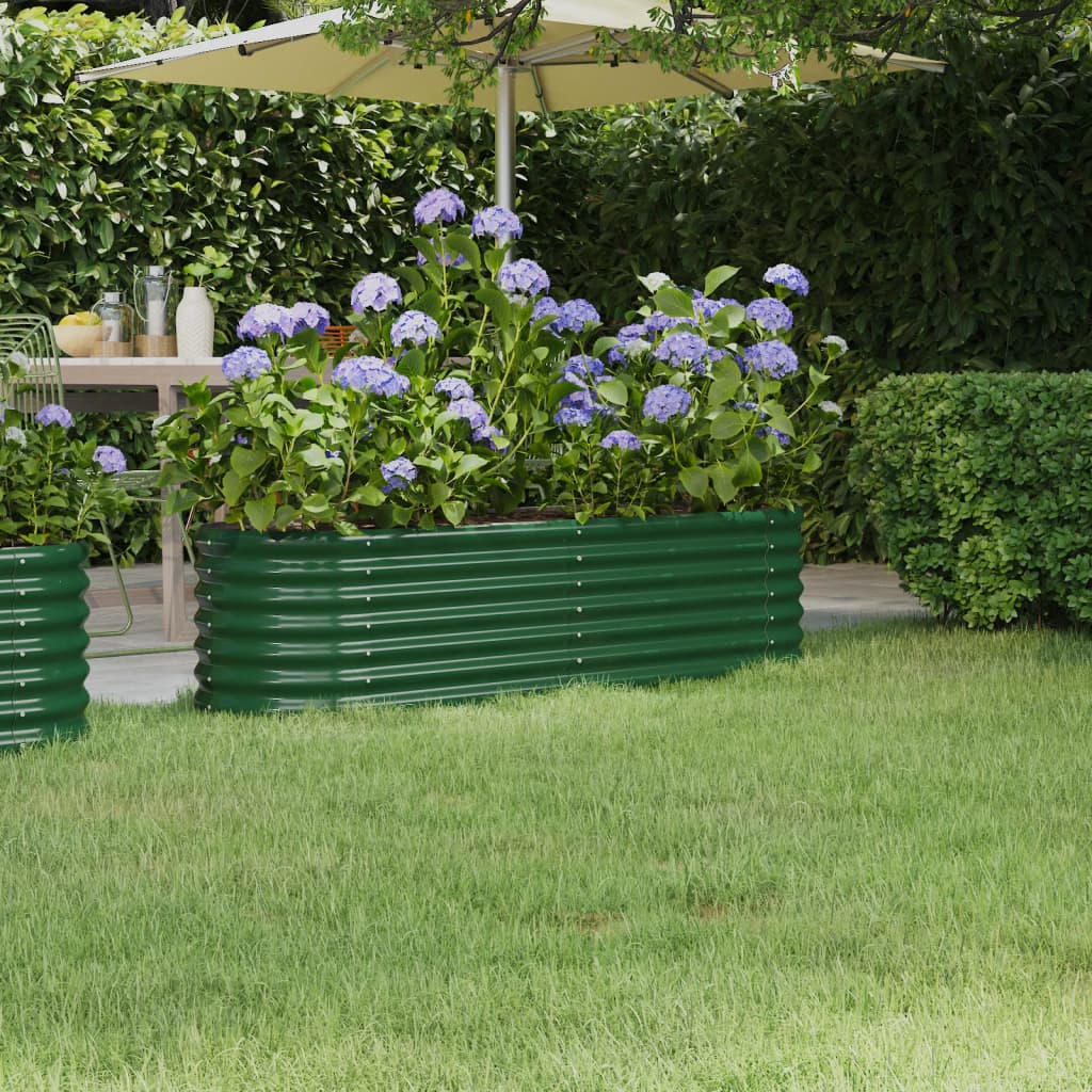 Blumenbeet - Kräuterbeet - Garten-Hochbeet - Pflanzkasten - Blumenkübel - Oval