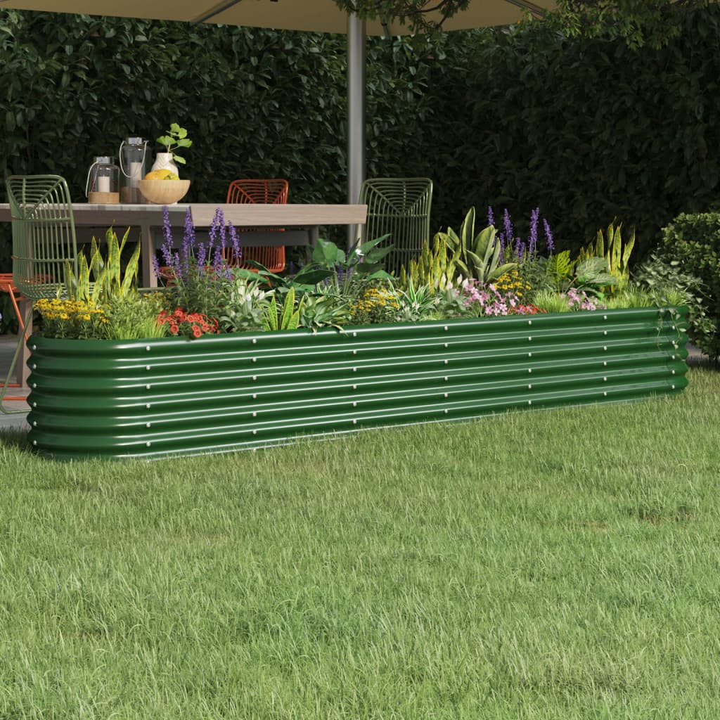 Blumenbeet - Kräuterbeet - Garten-Hochbeet - Pflanzkasten - Blumenkübel - Oval