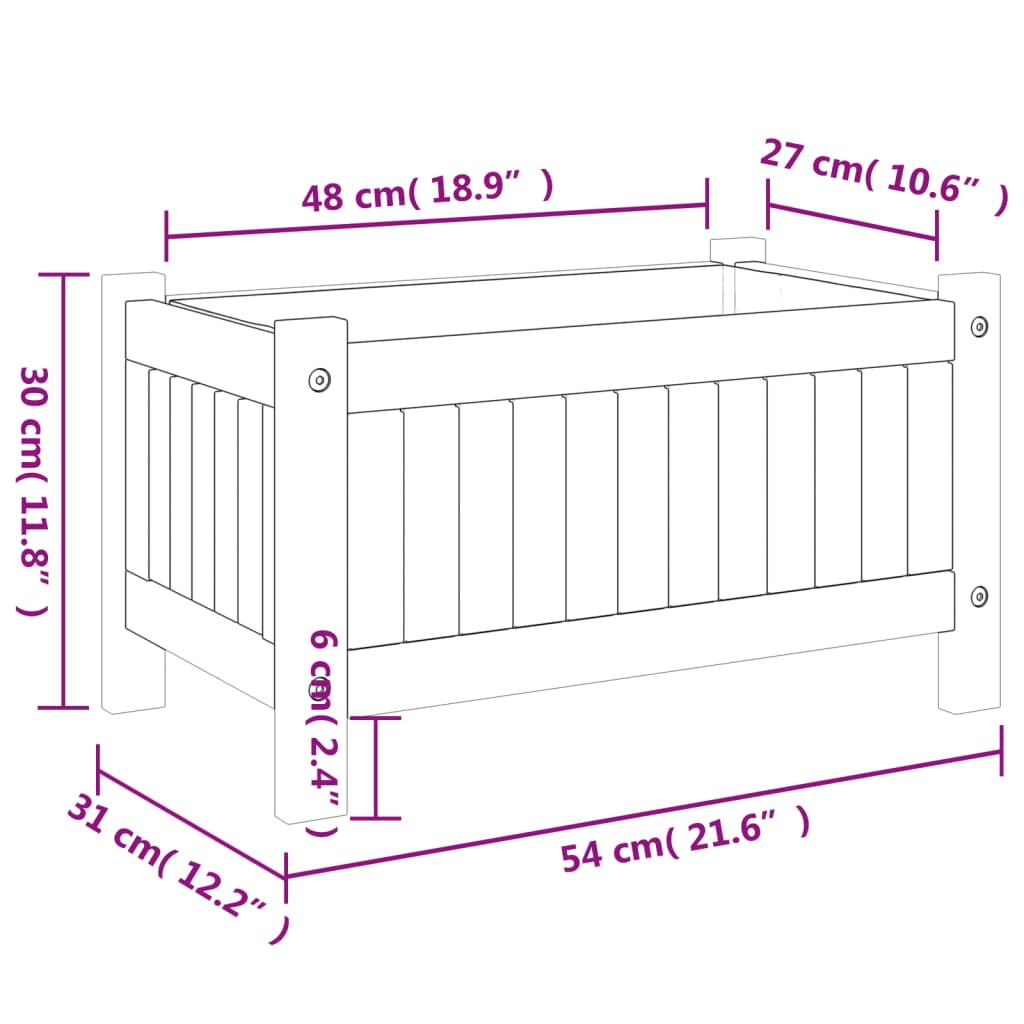 Mega-Shop XL - Pflanzkübel mit Einlage - Blumenkübel - Kräuterkasten - Auswahl