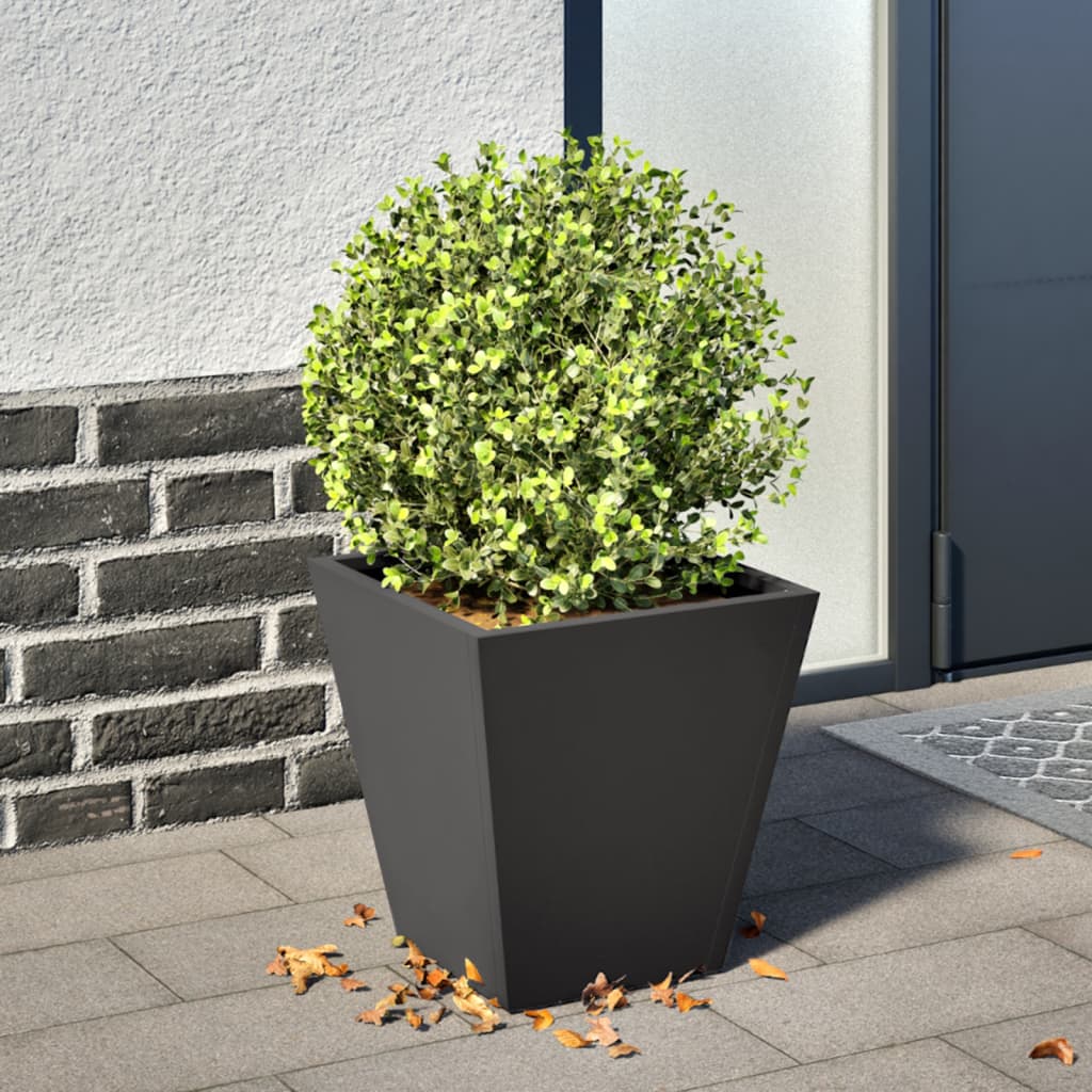 Mega-Shop XL - Pflanzkübel - Blumentopf - Stahl - Blumenkübel - Garten - 30x30