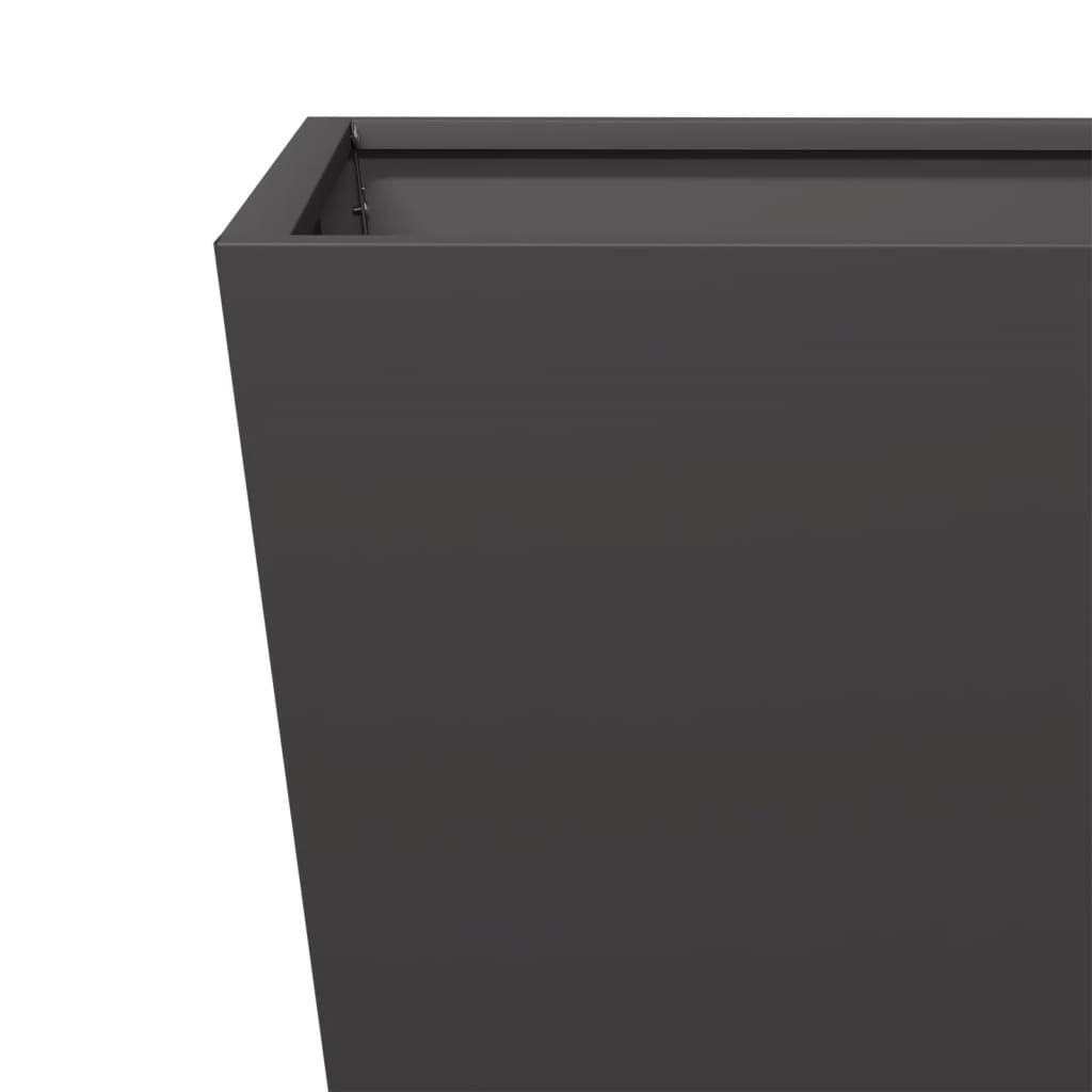 Mega-Shop XL - Pflanzkübel - Blumentopf - Stahl - Blumenkübel - Garten - 30x30