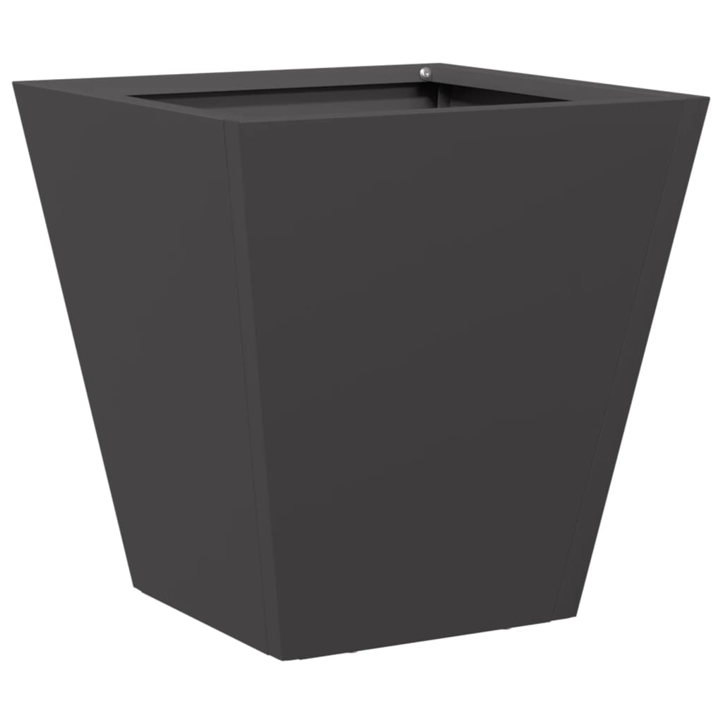 Mega-Shop XL - Pflanzkübel - Blumentopf - Stahl - Blumenkübel - Garten - 2er-Set