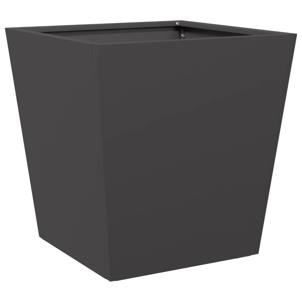 Mega-Shop XL - Pflanzkübel - Blumentopf - Stahl - Blumenkübel - Garten - 40x40