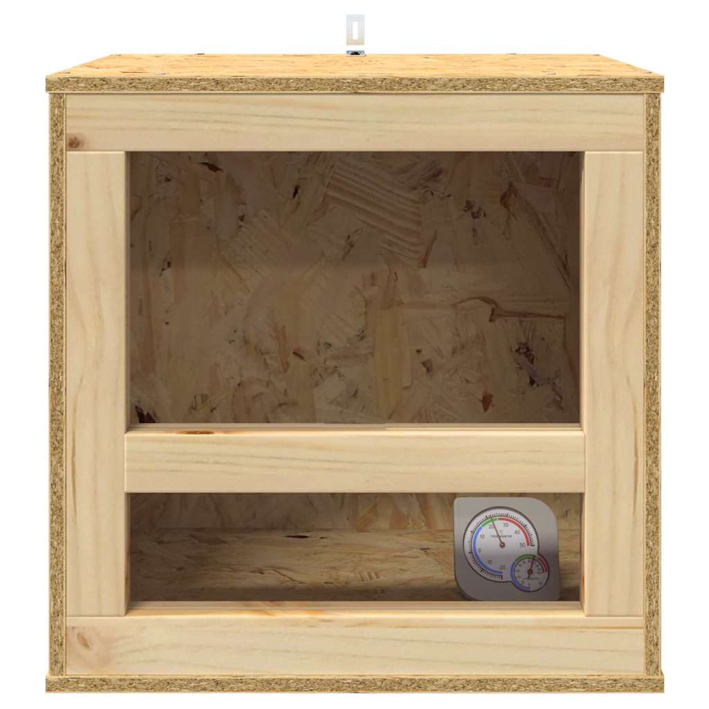 OSB-Terrarium - Reptilienhaltung - Holzterrarium - inkl Thermometer - Größenwahl