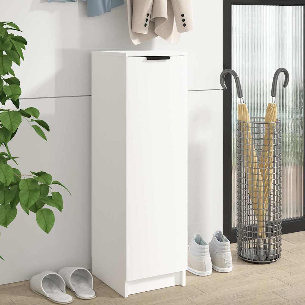Kompakter Schuhschrank mit geschütztem Stauraum für Flur und Diele 30x35x100 cm
