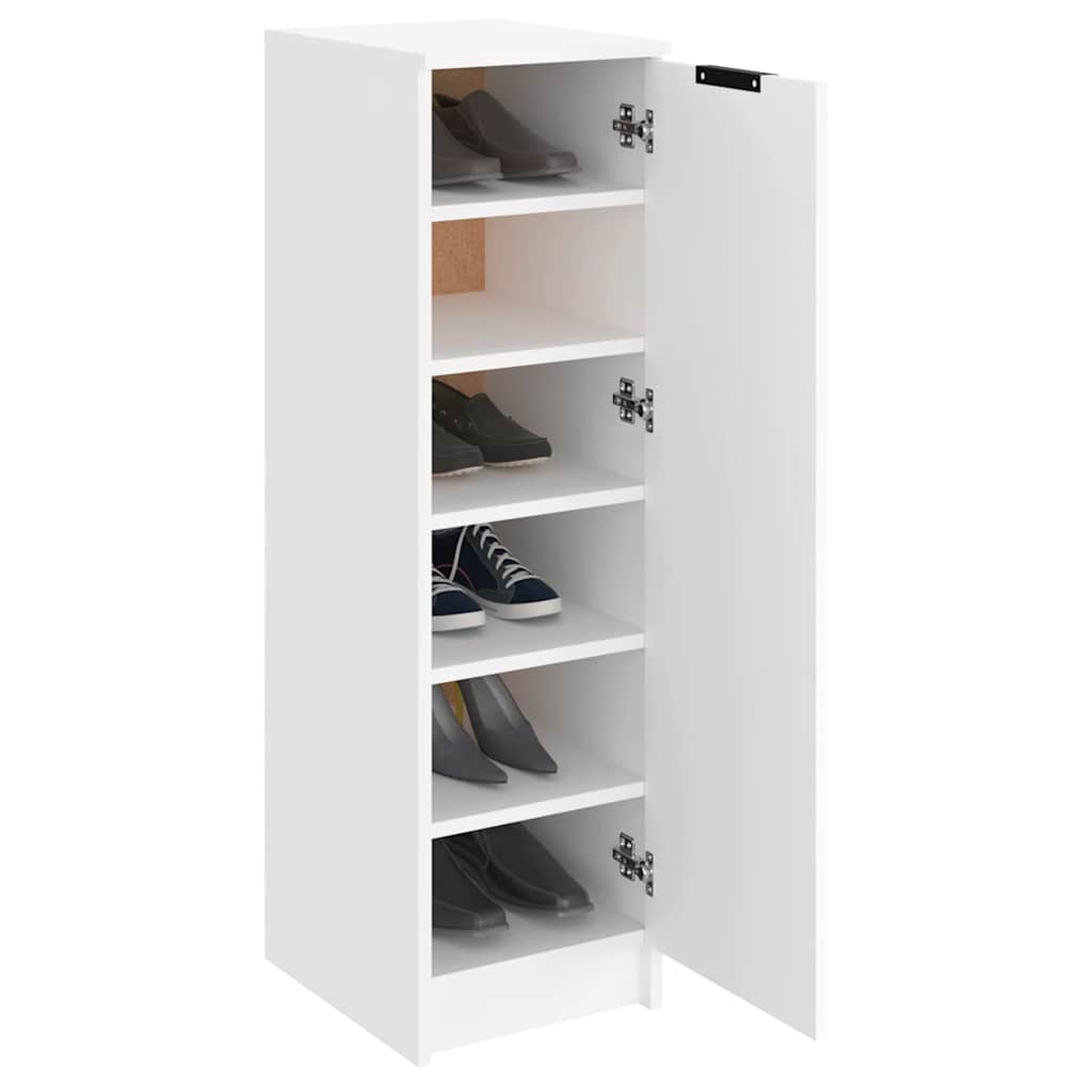 Kompakter Schuhschrank mit geschütztem Stauraum für Flur und Diele 30x35x100 cm