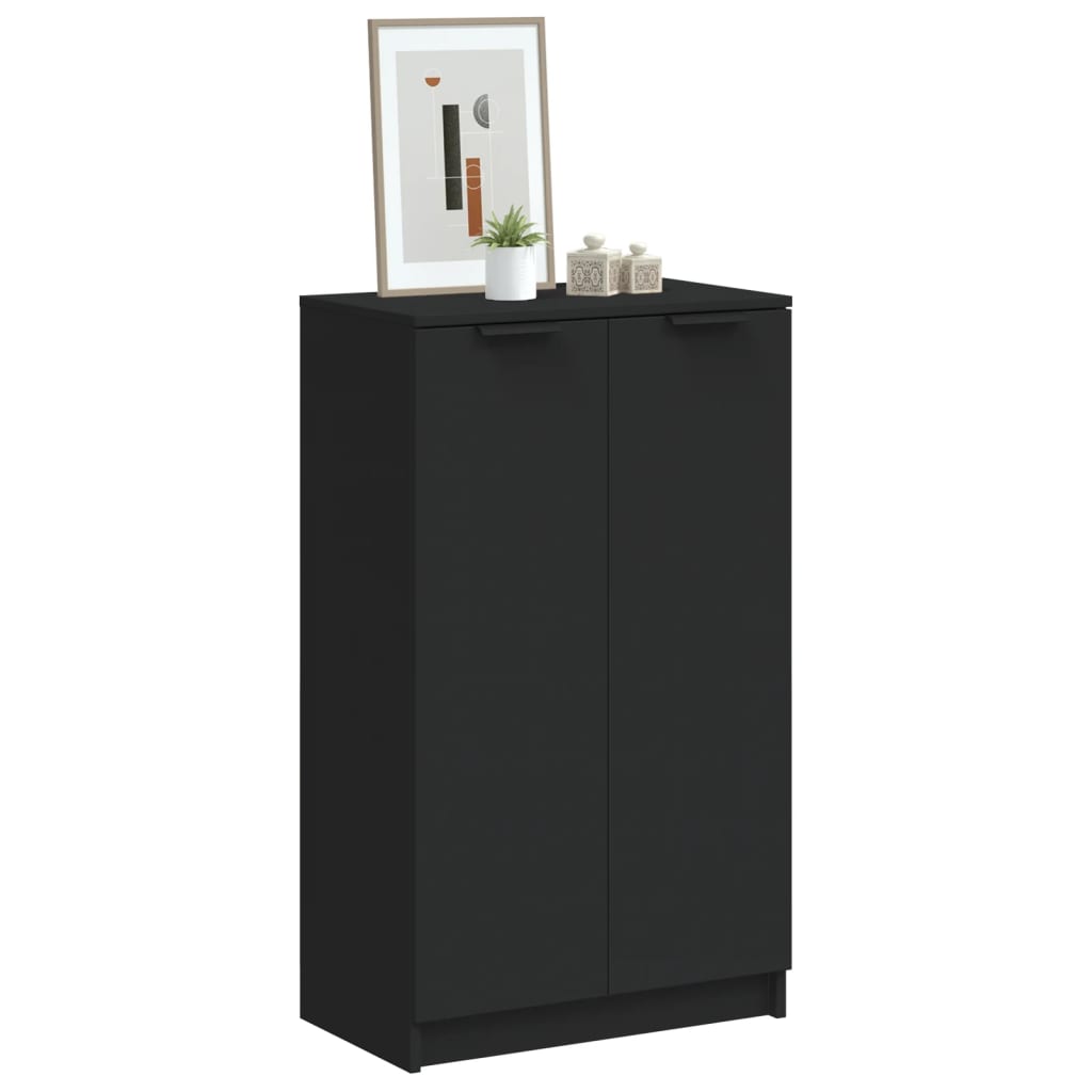 Schuhschrank - kompakte Maße, geschlossener Stauraum - Flurmöbel - 59x35x100 cm