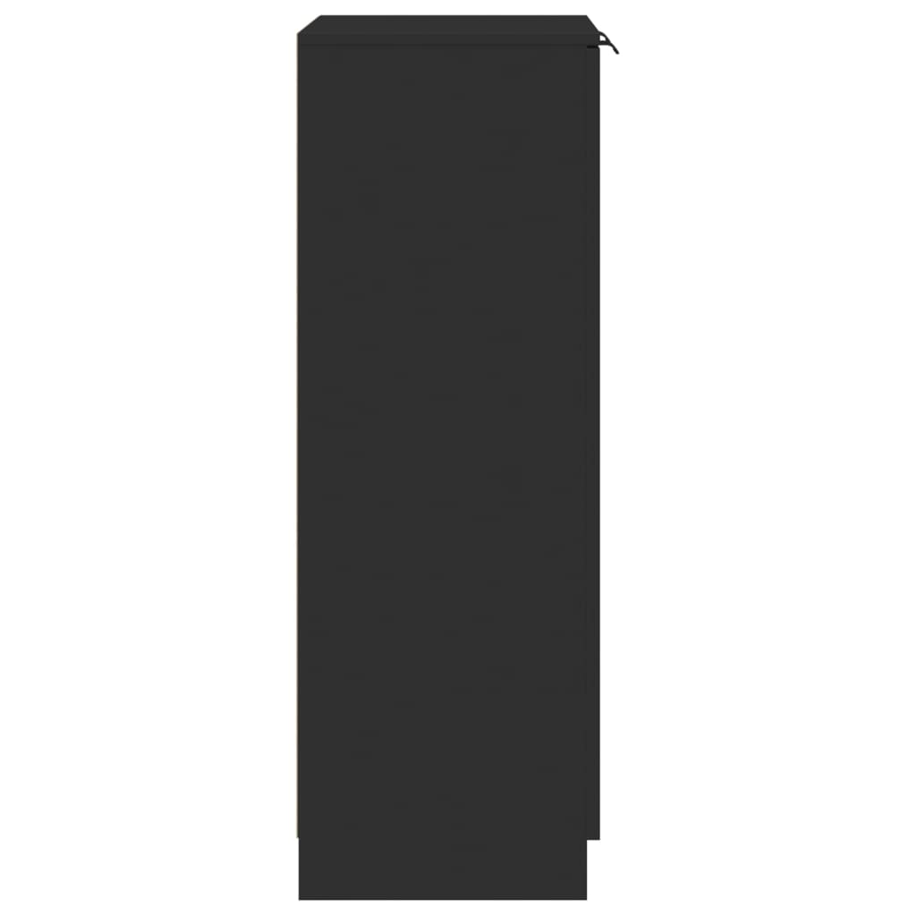 Schuhschrank - kompakte Maße, geschlossener Stauraum - Flurmöbel - 59x35x100 cm