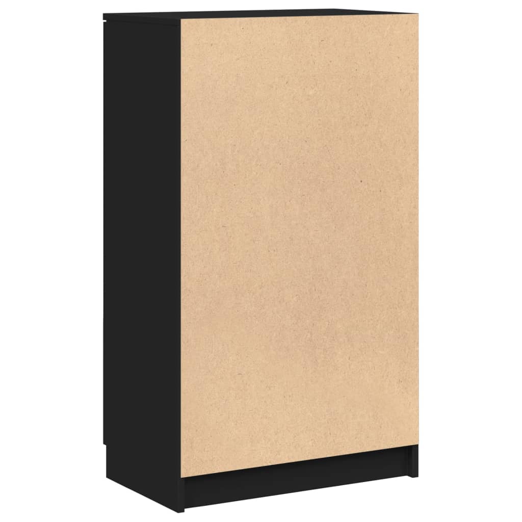 Schuhschrank - kompakte Maße, geschlossener Stauraum - Flurmöbel - 59x35x100 cm
