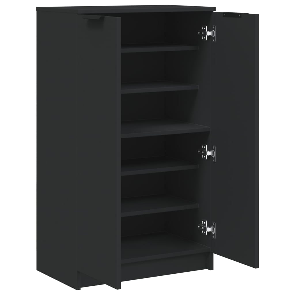 Schuhschrank - kompakte Maße, geschlossener Stauraum - Flurmöbel - 59x35x100 cm