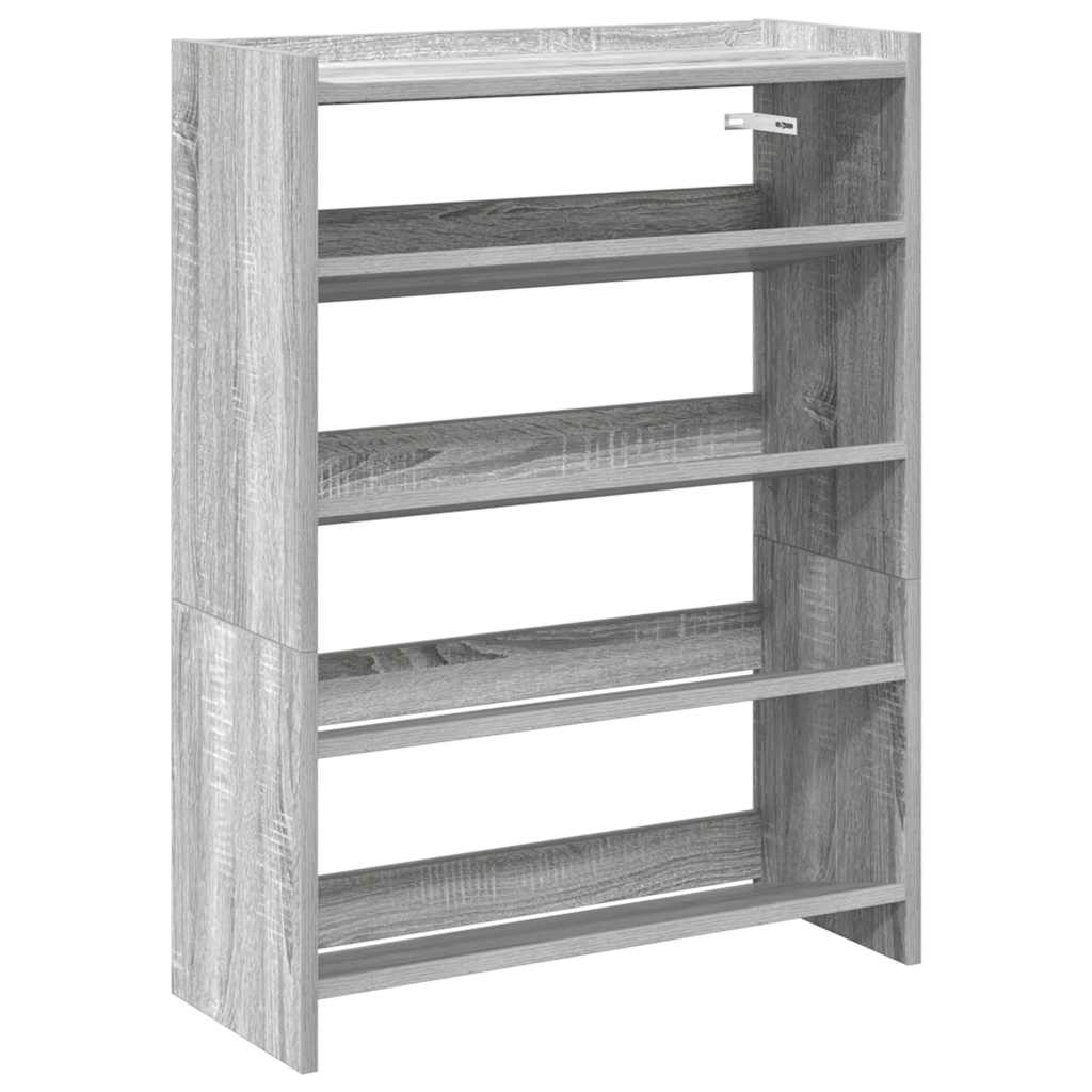 Schuhregal mit Ablagefläche für Eingangsbereich und schmale Flure 60 x 25 x 81cm