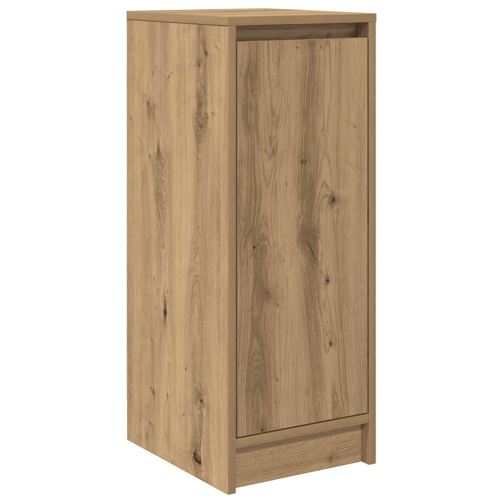 Schmaler Schuhschrank mit Tür - Schuhkommode - Flurschrank - 29,5 x 34 x 76 cm