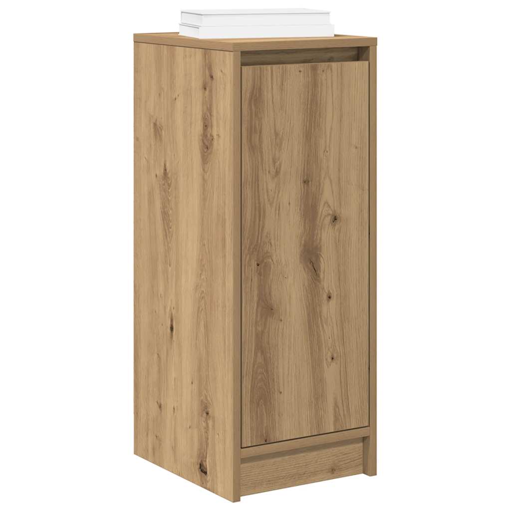 Schmaler Schuhschrank mit Tür - Schuhkommode - Flurschrank - 29,5 x 34 x 76 cm