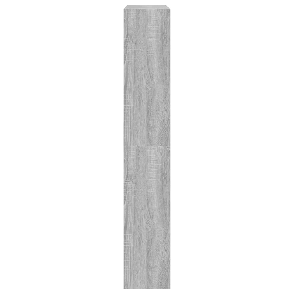 Platzsparender Schuhschrank mit 3 Fächern - Schuhkipper - 80 x 21 x 125,5 cm