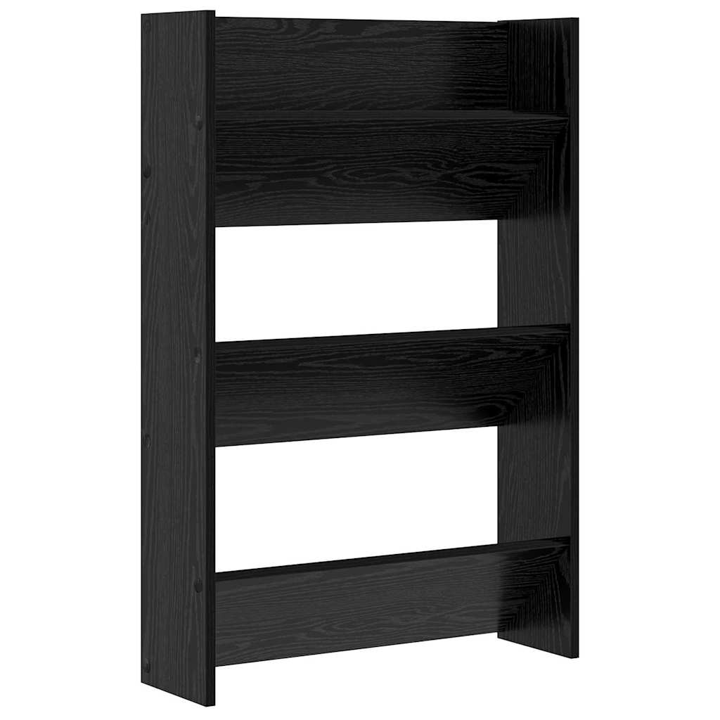 Moderner Wand-Schuhschrank mit offener Regalstruktur - Schuhregal - 60x18x90 cm