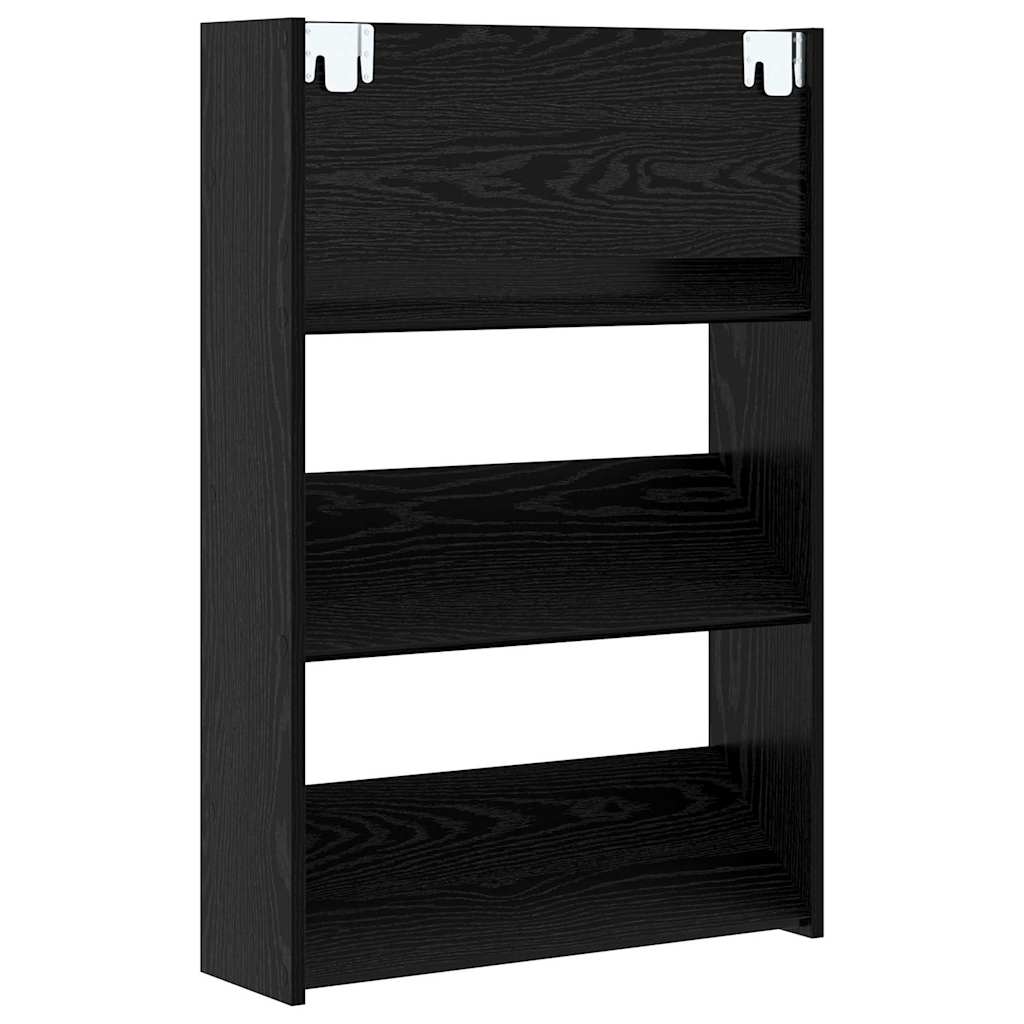 Moderner Wand-Schuhschrank mit offener Regalstruktur - Schuhregal - 60x18x90 cm