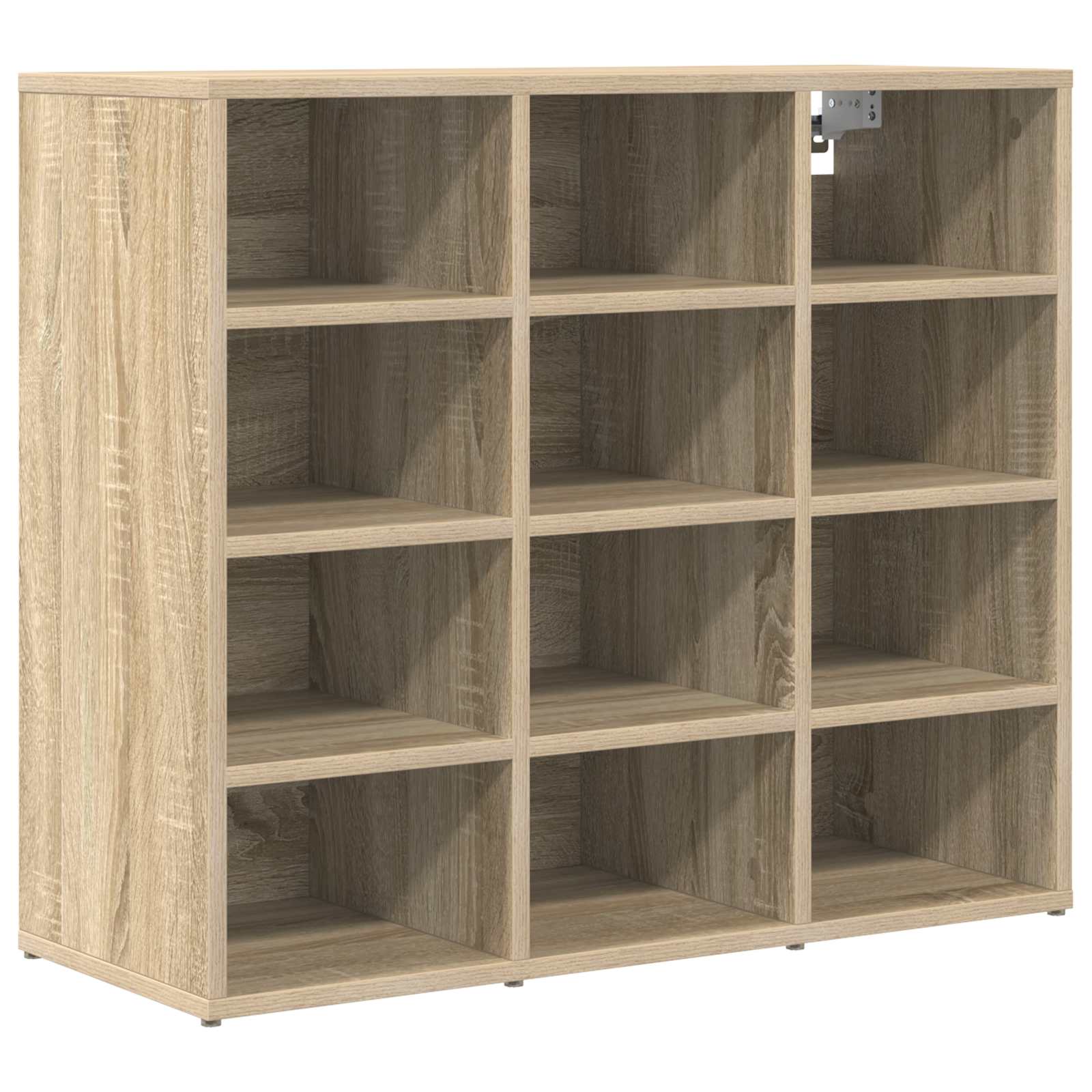 Schlichter Schuhschrank - Schuhregal - Schuhregal - Flurmöbel - 77,5 x 30 x 67cm