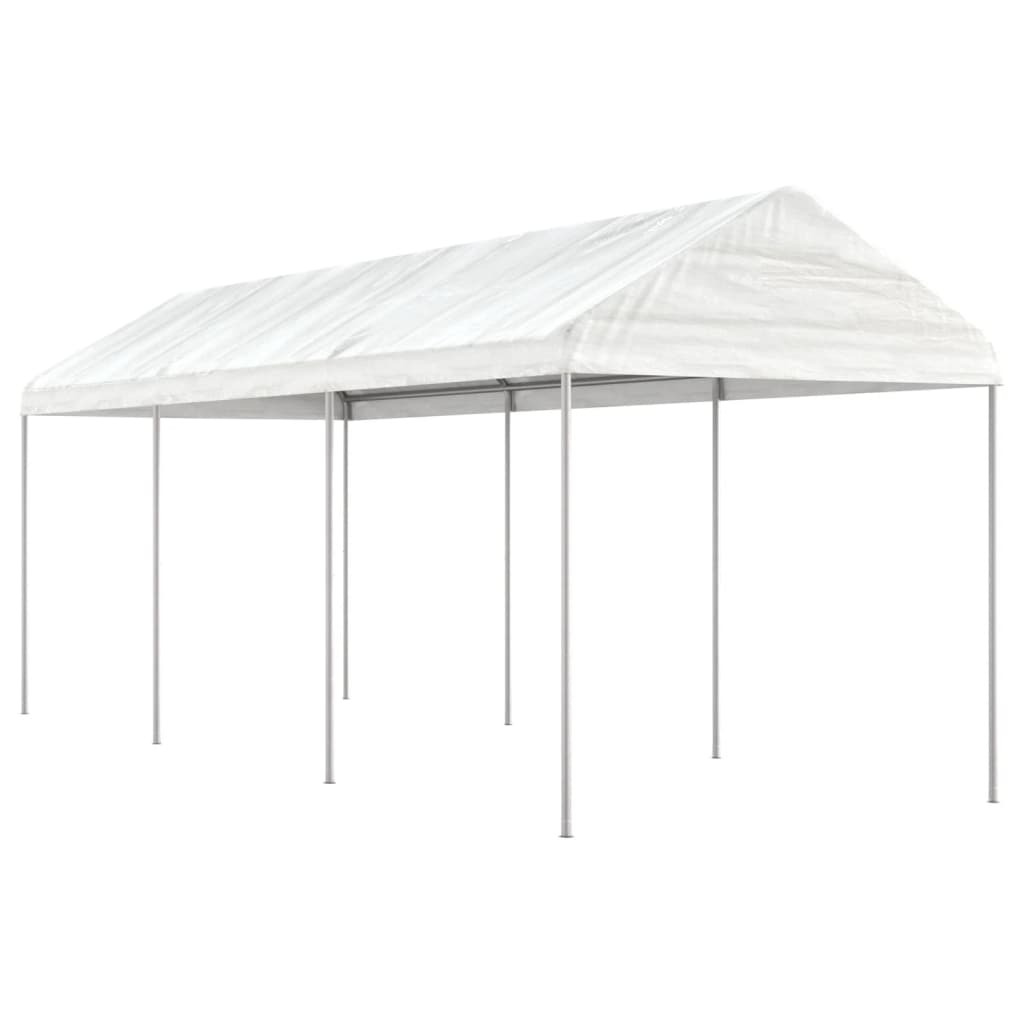 Toller Gartenpavillon - Sonnenschutz mit PE-Dach - Marktstand - Outdoorpavillon