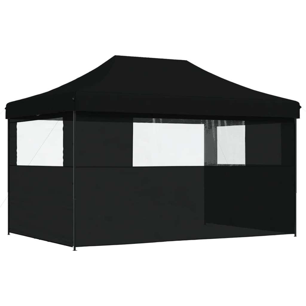 Gartenpavillon - Pop-Up-System - inkl. 3 Seitenteilen - Partyzelt - 440 x 290 cm