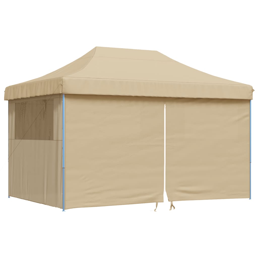 Pop-Up Partyzelt mit Seitenwänden - Gartenpavillon - Marktstand - 440 x 290 cm