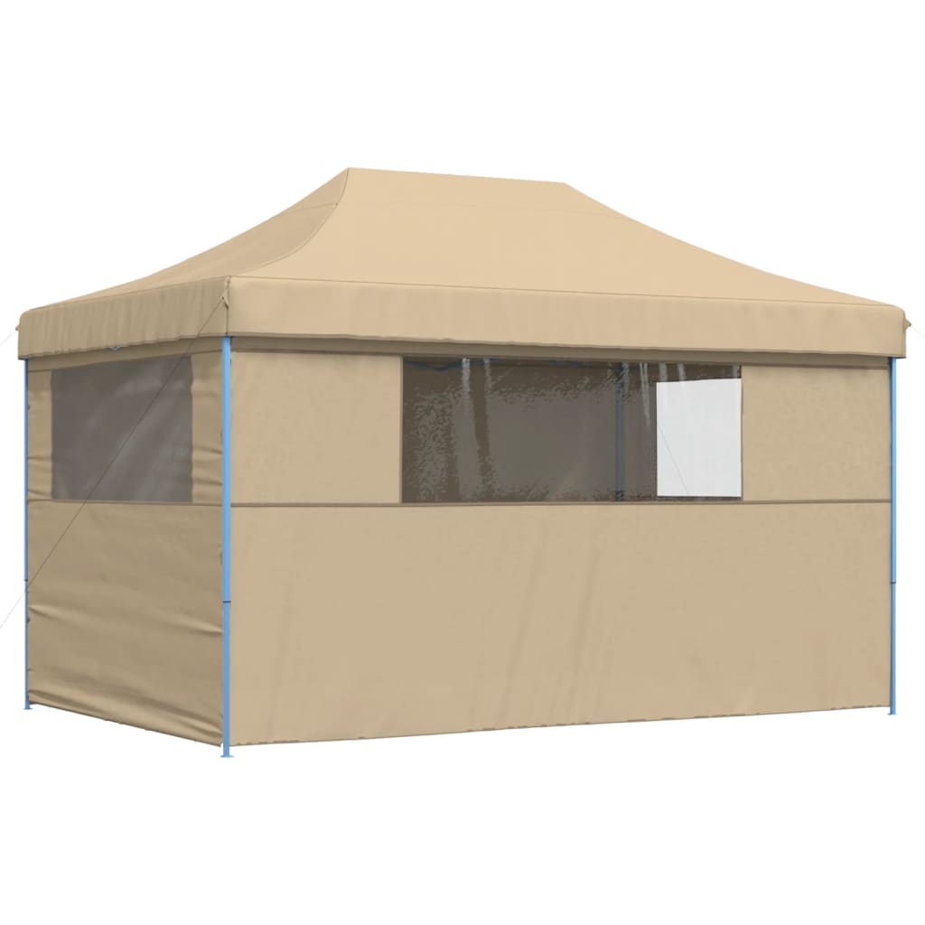 Pop-Up Partyzelt mit Seitenwänden - Gartenpavillon - Marktstand - 440 x 290 cm
