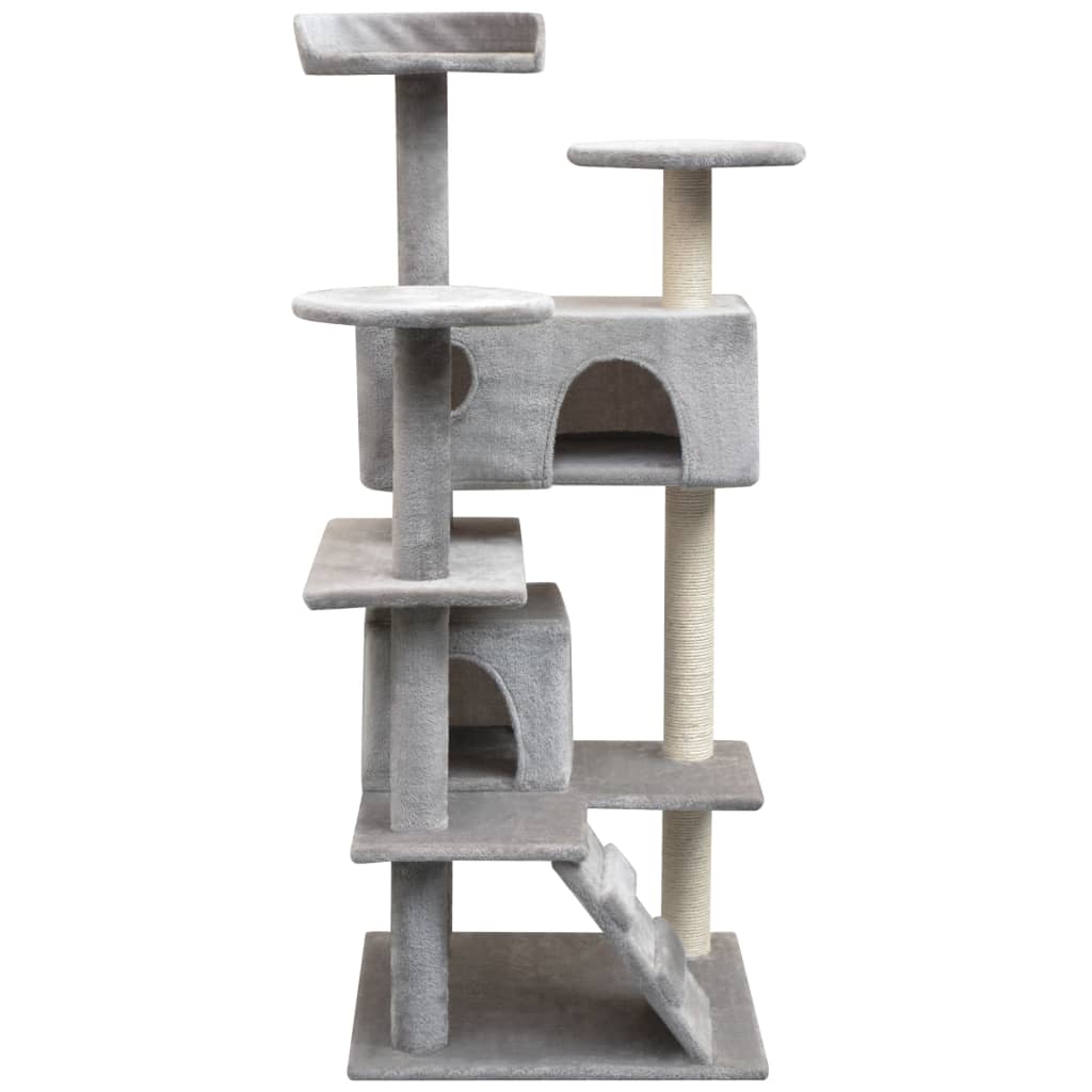 Mehrstöckiger Katzenkratzbaum - Kratzmöbel - Katzenzubehör - Spielbaum - 125 cm