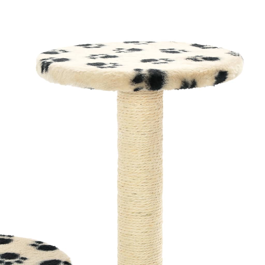 Stabiler Kratzbaum für junge Kätzchen - Katzenkratzbaum - Spielbaum - 60cm hoch