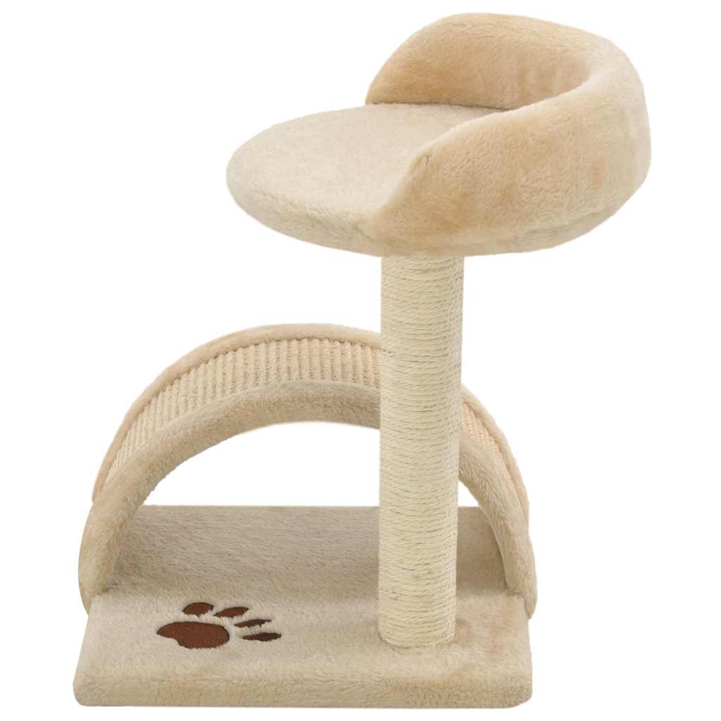 Kleiner Katzenkratzbaum für junge Kätzchen - Kratzbaum - Kletterbaum - 40 cm
