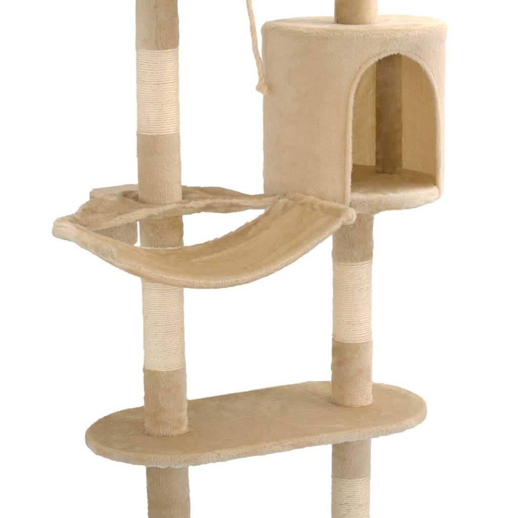 Platzsparender Kratzbaum für Katzen zur Wandmontage - Katzenzubehör - Katzenbaum