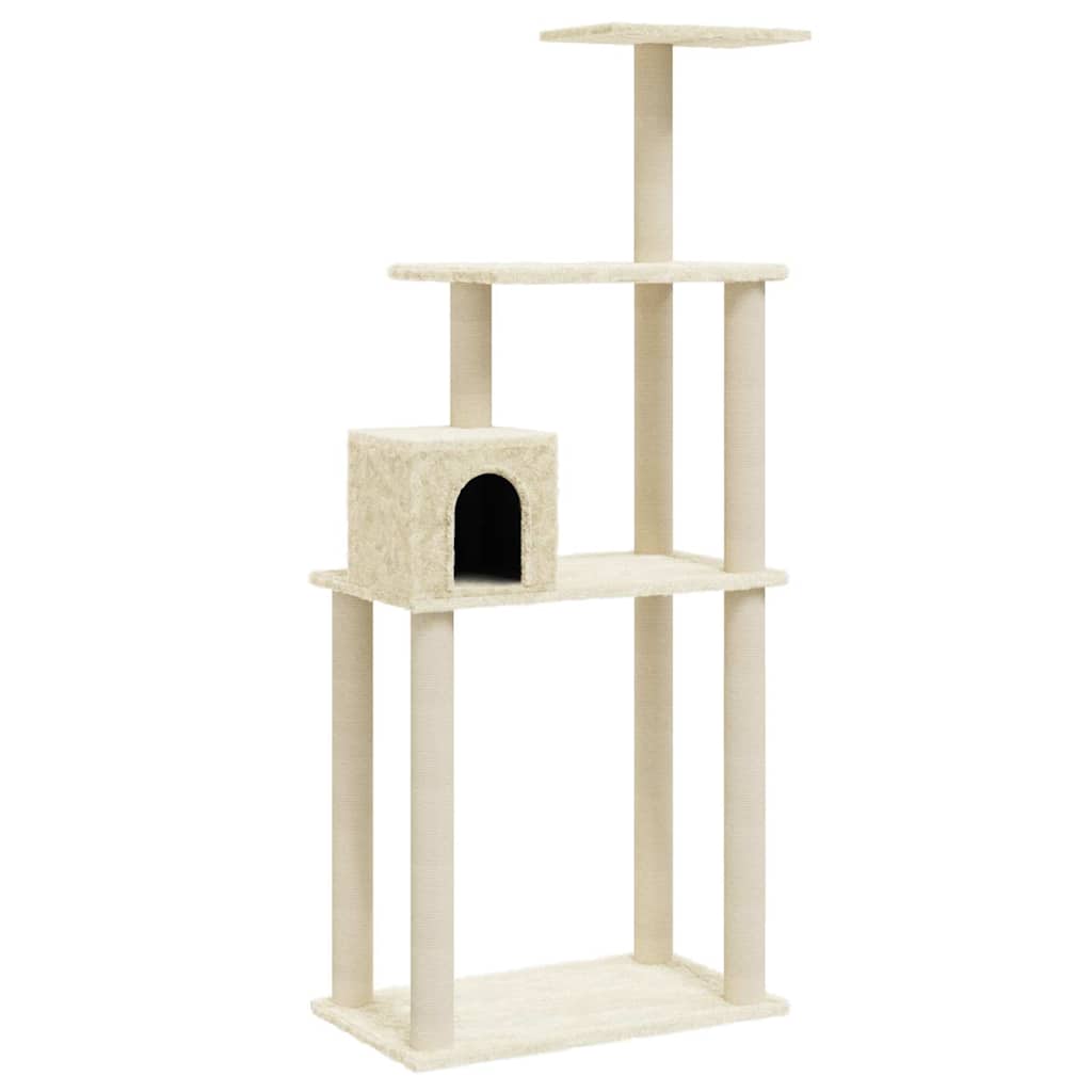 Mehrstöckiger Katzenkratzbaum - Kratzbaum - Katzenmöbel - Spielbaum - 147 cm