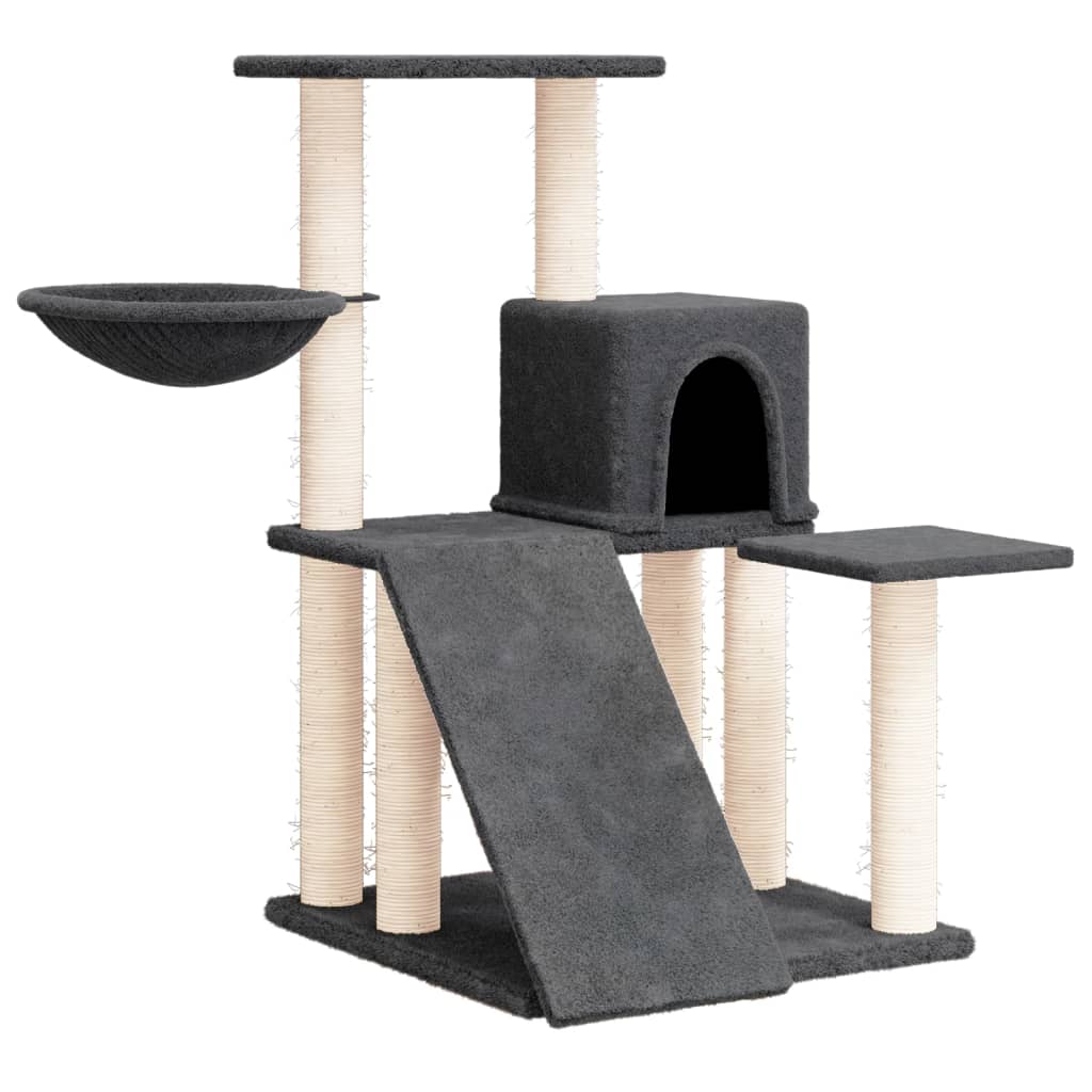 Kratzbaum - Katzenmöbel - Katzenkratzbaum - All-in-1 Katzenbaum - Spielbaum 82cm