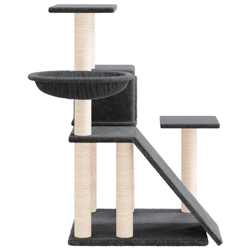 Kratzbaum - Katzenmöbel - Katzenkratzbaum - All-in-1 Katzenbaum - Spielbaum 82cm