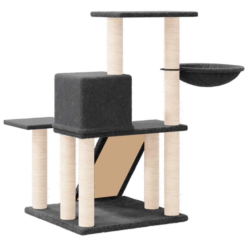 Kratzbaum - Katzenmöbel - Katzenkratzbaum - All-in-1 Katzenbaum - Spielbaum 82cm