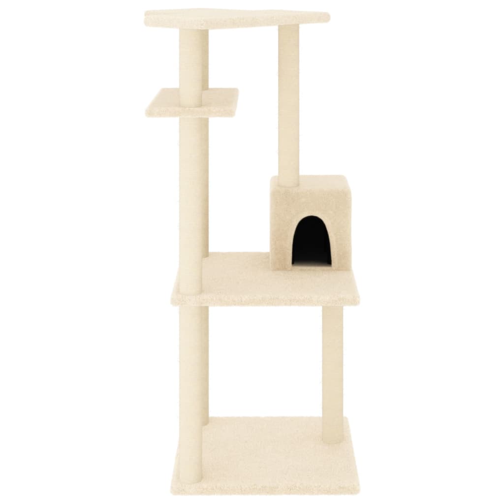 Kratzbaum - Katzenmöbel - Katzenkratzbaum - Katzenzubehör - Spielbaum - 123 cm