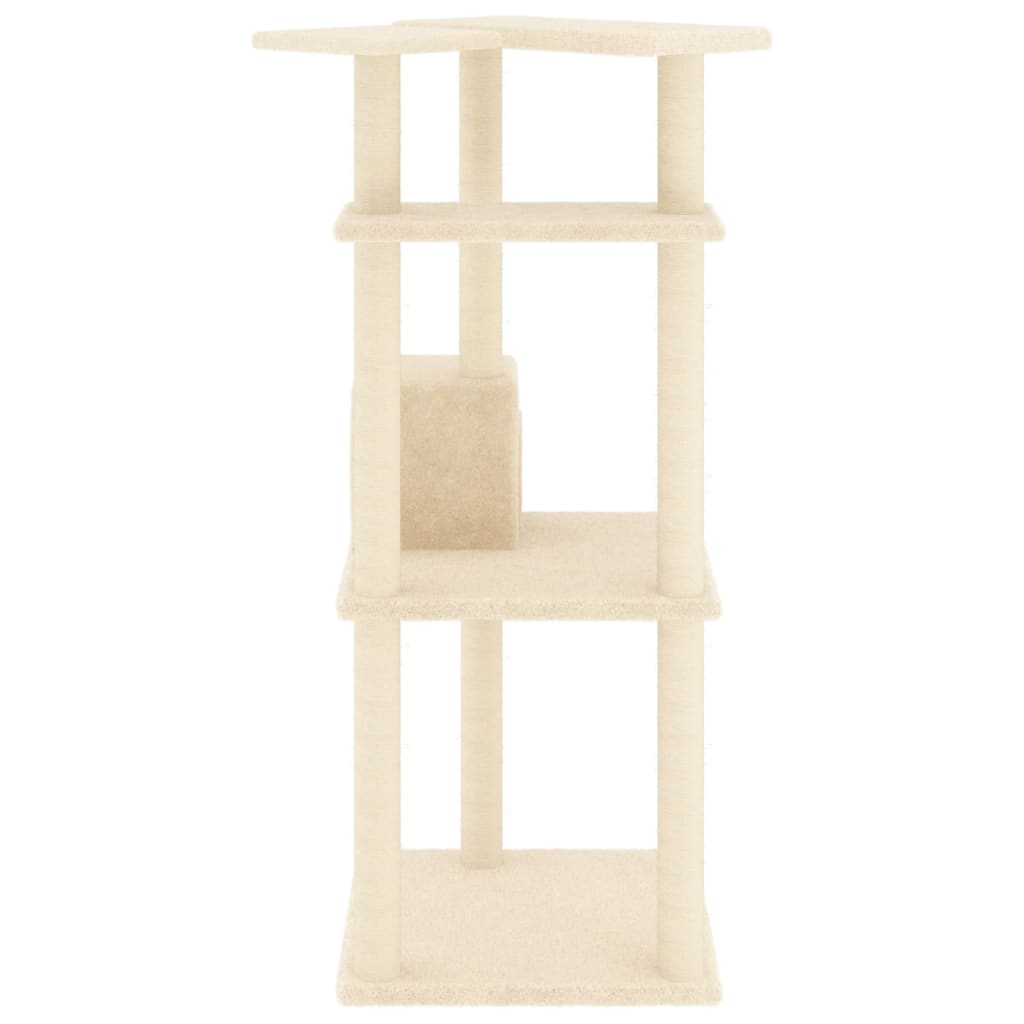 Kratzbaum - Katzenmöbel - Katzenkratzbaum - Katzenzubehör - Spielbaum - 123 cm